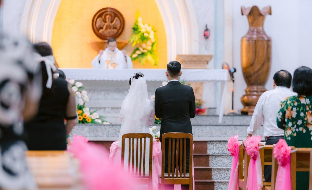 Timeless Christian Ceremony in Old Mumbai Church